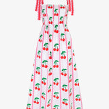 Immy Dress - Scalloped Cherry