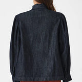 Poet Blouse - Pacific Blue
