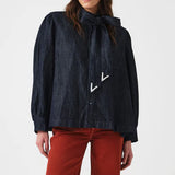 Poet Blouse - Pacific Blue