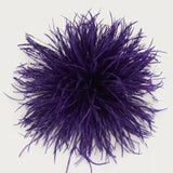 Feather Brooch - Purple