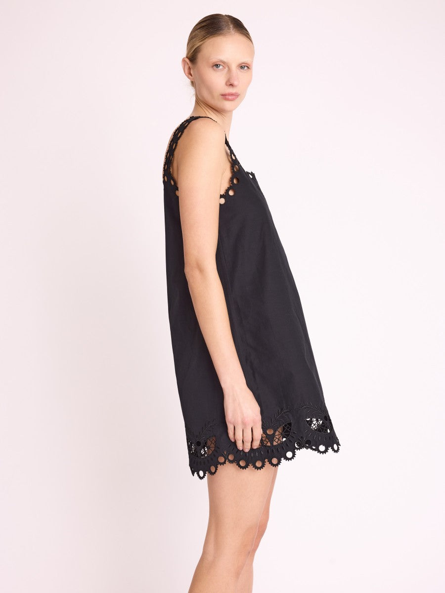 Berenice Rizy Trapeze Dress - Black