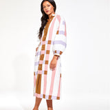 Eulalie Bolero Dress - Terracotta