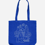 Simple Life Tote Bag- Royal Blue