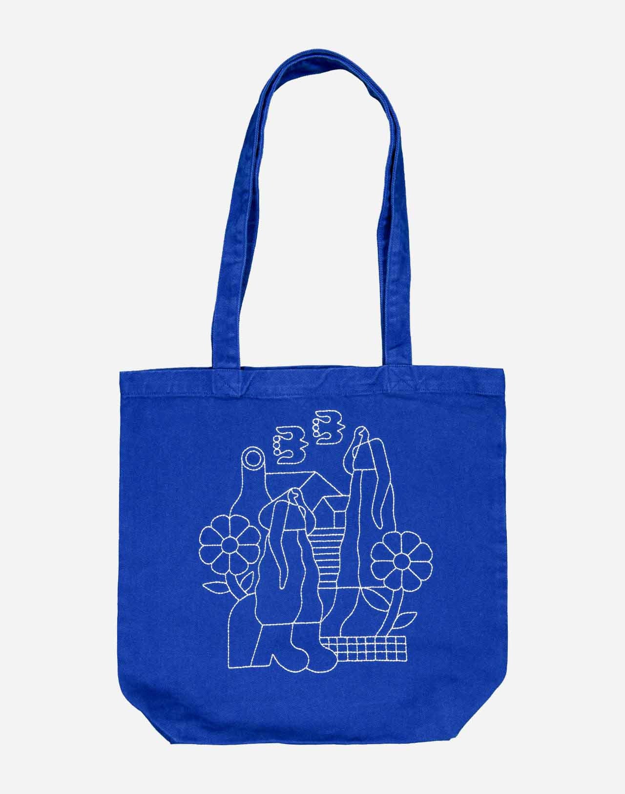 Simple Life Tote Bag- Royal Blue