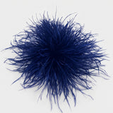 Feather Brooch - Royal Blue
