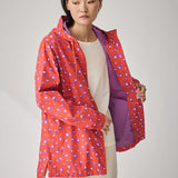 Magla Raincoat - Red/Purple