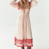 Triana Dress - Passion Red