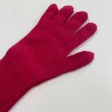 Cashmere Gloves - Cherry