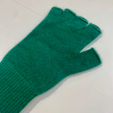 Fingerless Gloves - Grass Green