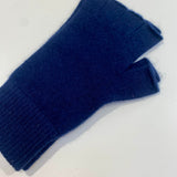 Fingerless Gloves - Navy