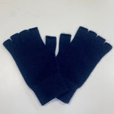 Fingerless Gloves - Navy