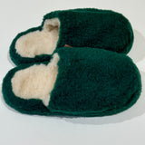 Mule Slipper - Dark Green