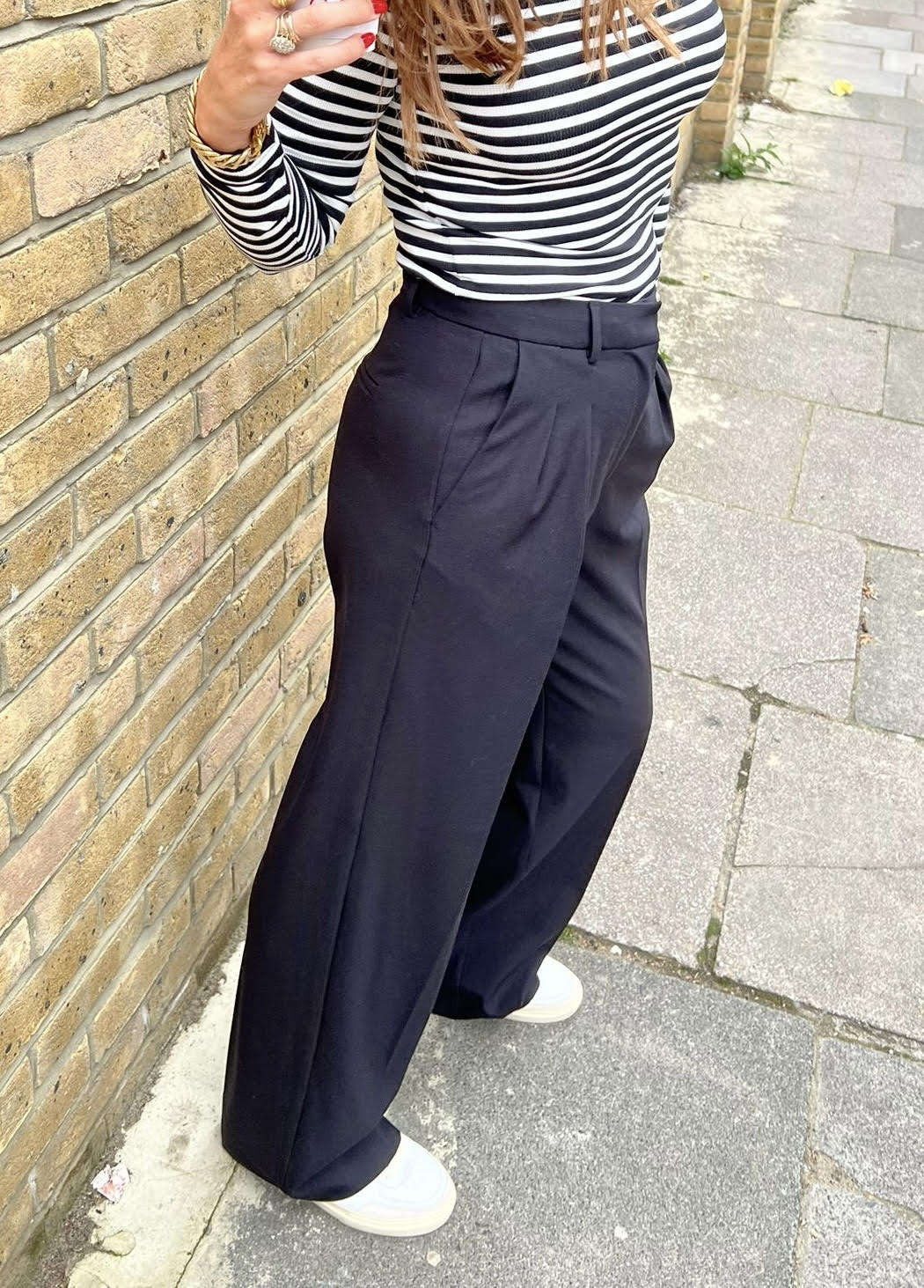 Denim Studio Rio Trousers - Black