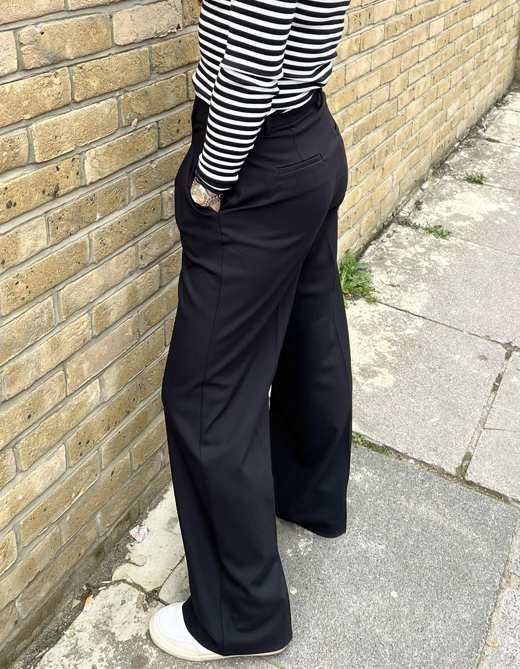 Denim Studio Rio Trousers - Black