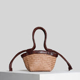 Gaugain Frame Bag - Taupe/Chocolate