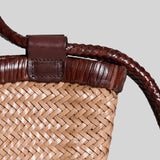 Gaugain Frame Bag - Taupe/Chocolate