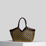 Monet Stripes Bag - Curry/Night/Barolo