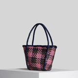 Ruby Madras Bag - Pink/Fog/Night
