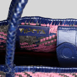 Ruby Madras Bag - Pink/Fog/Night