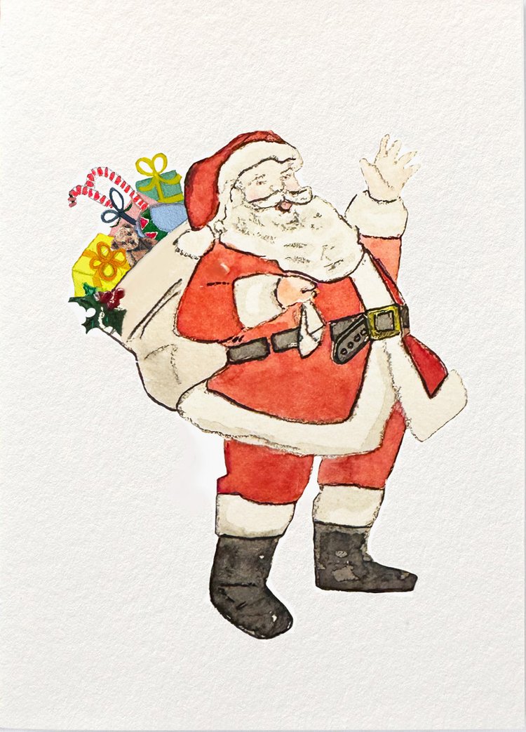 Father Christmas Card