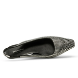 Maxine Slingback Heel - Black/Crystal