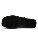 Selena Strap Sandal - Black