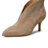 Valentine Bootie - Taupe Suede
