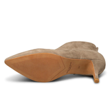 Valentine Bootie - Taupe Suede