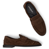 Elmira Suede Loafer - Brown
