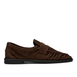 Elmira Suede Loafer - Brown