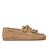 Magda Suede Loafer - Taupe
