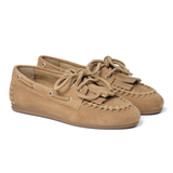Magda Suede Loafer - Taupe