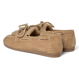 Magda Suede Loafer - Taupe