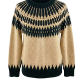 Alpine Jumper - Camel/Black