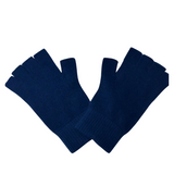 Fingerless Gloves - Dark Denim