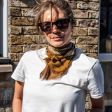 Lightweight Bandana Scarf - Tan