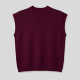 Lucca Crew Neck Tank - Burgundy