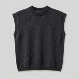 Lucca Crew Neck Tank - Graphite