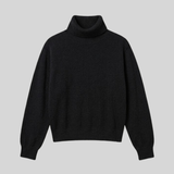 Sundance Roll Neck Jumper - Black
