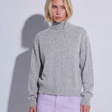 Sundance Roll Neck Jumper - Whisper