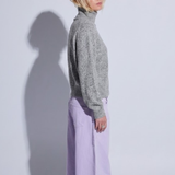 Sundance Roll Neck Jumper - Whisper