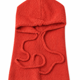 Boumby Hood Scarf - Red