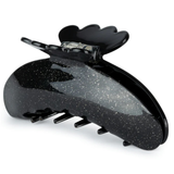 Helle Starry Night Biggest Hair Claw - Obsidian Black