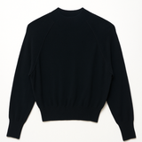 Exposed Raglan Crew Jumper - Gravity