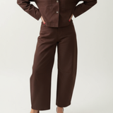 Erika Trousers - Bitter Chocolate