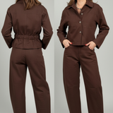 Erika Trousers - Bitter Chocolate