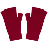 Fingerless Gloves - Dull Red