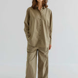 Pj Trousers - Pale Moss