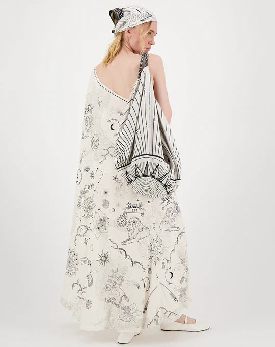 Sol One Shoulder Dress - Zodiac