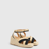 Tatiana Espadrilles - Natural/Black